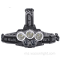 Kilang Borong Kilang Tinggi 5Led Paling Berkuat Dilaras Kuat Dilaras Dilaras LED Lampu Lampu Torus Headlamp Dengan Cahaya Keselamatan Ekor